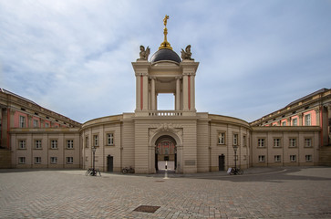 Fototapeta na wymiar Alter Markt and Parliament. Potsdam, Germany