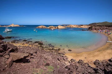Photo sur Plexiglas Cala Pregonda, île de Minorque, Espagne Cala Pregonda, Minorque, Espagne