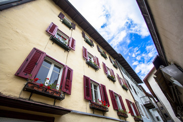 Old house in Bolzano, Italy