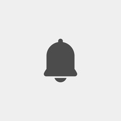 Bell flat vector icon