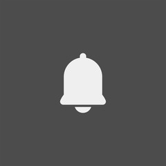 Bell flat vector icon