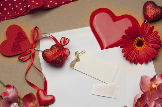 beautiful bright accessories for Valentine's Day