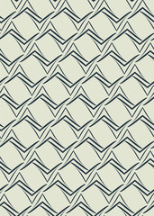 unusual and simple abstract  geometric pattern, vector seamless