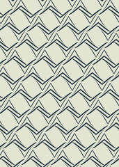 unusual and simple abstract  geometric pattern, vector seamless