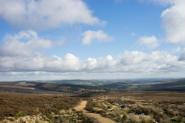Views from Derwent Edge,  Peak District National Park, UK