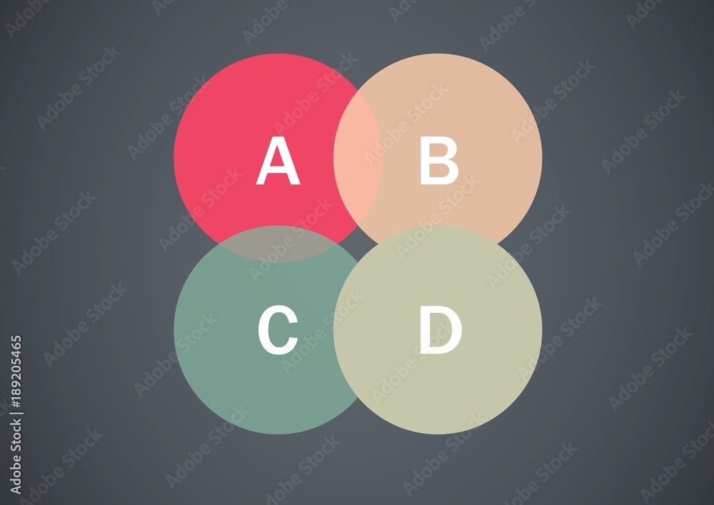 Aufkleber hand open with colorful chart statistics circles