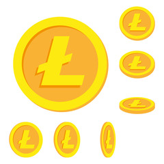 Litecoin in verschiedenen Perspektiven - Münze - Crypto Währung