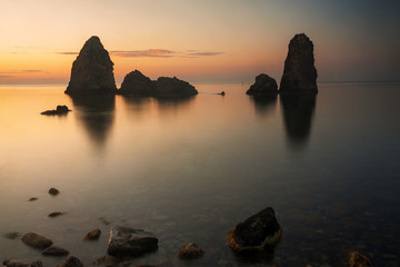 Aci Trezza, Sicily, at sunrise