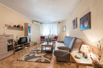 Interior apartment, livig room