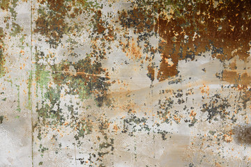 Metal texture with scratches and cracks