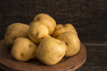Creole potato or yellow potato (Solanum phureja)
