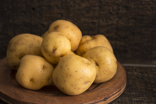 Creole potato or yellow potato (Solanum phureja)
