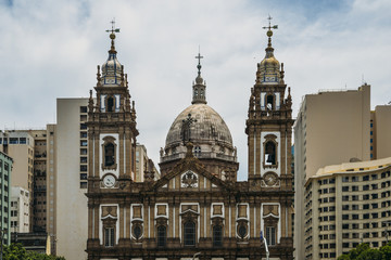 Fototapeta na wymiar Candelaria Church, Rio de Janeiro, Brazil