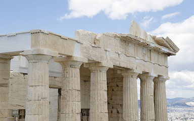 Obraz premium Parthenon on the Athenian Acropolis, Greece