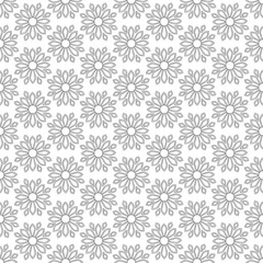 Abstract vintage seamless background with mandala ornaments.