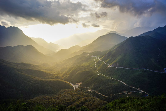 Mount Fansipan in Sapa, Vietnam