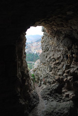 Walking through the villages of central Italy