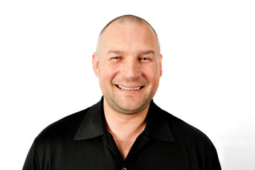 Obraz premium Portrait of a laughing young man