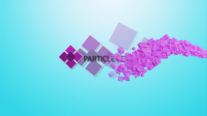 Particle Reveal Title 2
