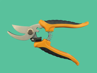 Sharp pruning shears.