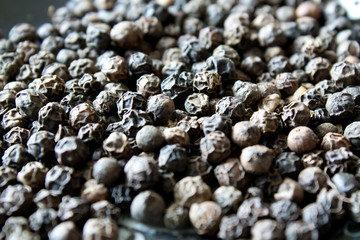 Black pepper background