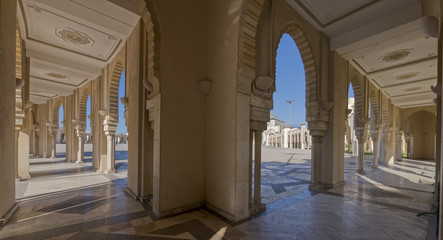Moschee Hassan II Casablanca  Panorama