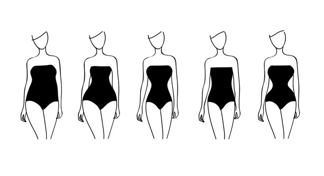Woman body types.