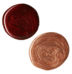 Eye shadow isolated on white background