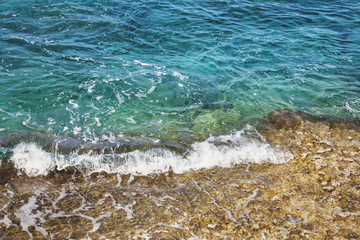 Mediterranean sea. Cavo Greco, Ayia Napa, Cyprus landscape.