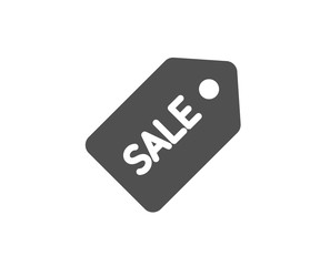 Shopping tag simple icon. Sale Special offer sign. Coupon symbol. Quality design elements. Classic style. Vector