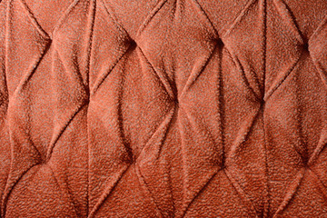 Obraz premium fabric texture of a brown sofa