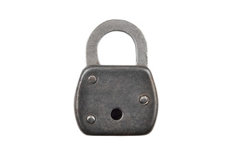 Vintage rusty padlock