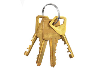 Key on white
