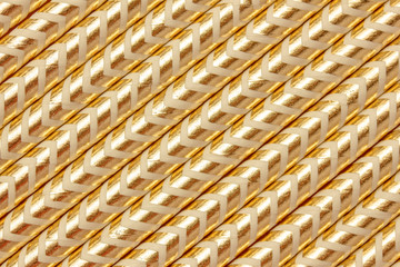 Cocktail Corneal Pattern Golden