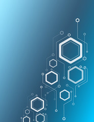 Digital technology world. Business virtual concept.