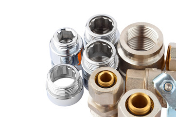 Set of plumbing fitting