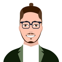 Hipster avatar image