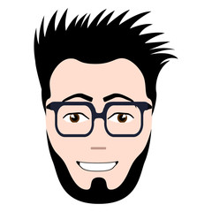 Hipster avatar image