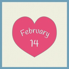 Card for Valentine's Day