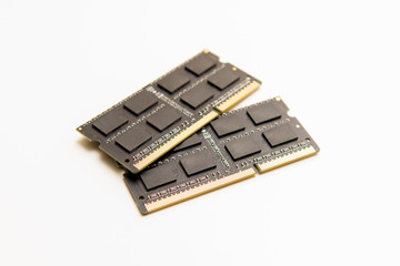 RAM. Random access memory upgrade cards for computer or laptop