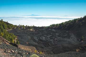 Fototapeta na wymiar Canary island volcano