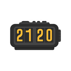 Icon modern alarm clock