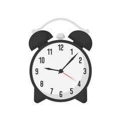 Icon retro alarm clock
