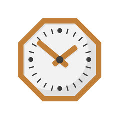 Icon wooden wall clock