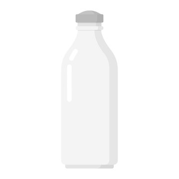 Glass bottle for milk