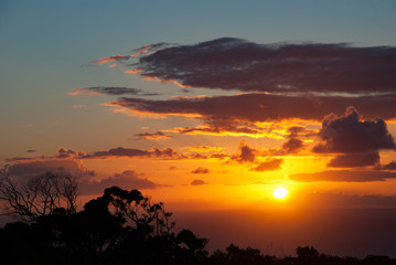 Sunset from Maui, Hawaii