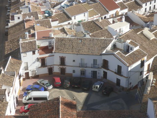 Olvera, pueblo de la provincia de Cádiz, en la comunidad autónoma de Andalucía (España)...