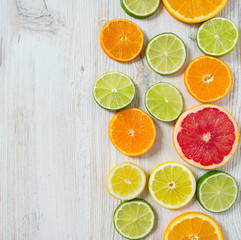 citrus fruit slices
