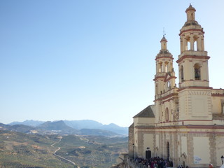 Olvera, pueblo de Cádiz, en la comunidad autónoma de Andalucía (España) incluido en la comarca...
