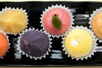 和菓子の盛り合わせ